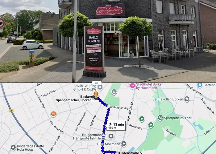 Neu Renoviertes Mit 2 Schlafzimmern, Kueche & Waschtrockner Nahe Zentrum Borken (North Rhine-Westphalia)